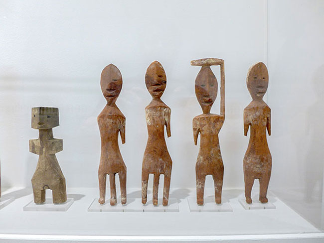 Exposition de la collection d'Aklama de Horst Antes au Museum Saint Annen de Lübeck