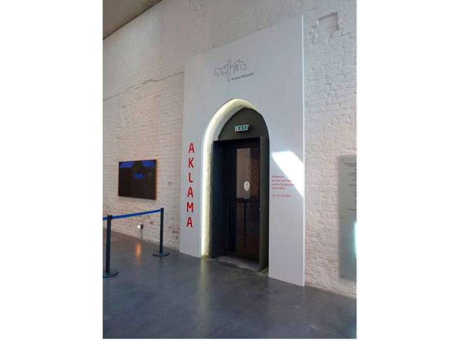 Exposition de la collection d'Aklama de Horst Antes au Museum Saint Annen de Lübeck
