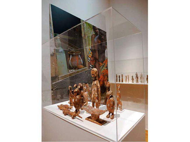 Exposition de la collection d'Aklama de Horst Antes au Museum Saint Annen de Lübeck