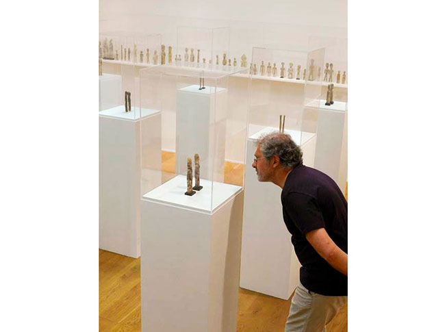 Exposition de la collection d'Aklama de Horst Antes au Museum Saint Annen de Lübeck
