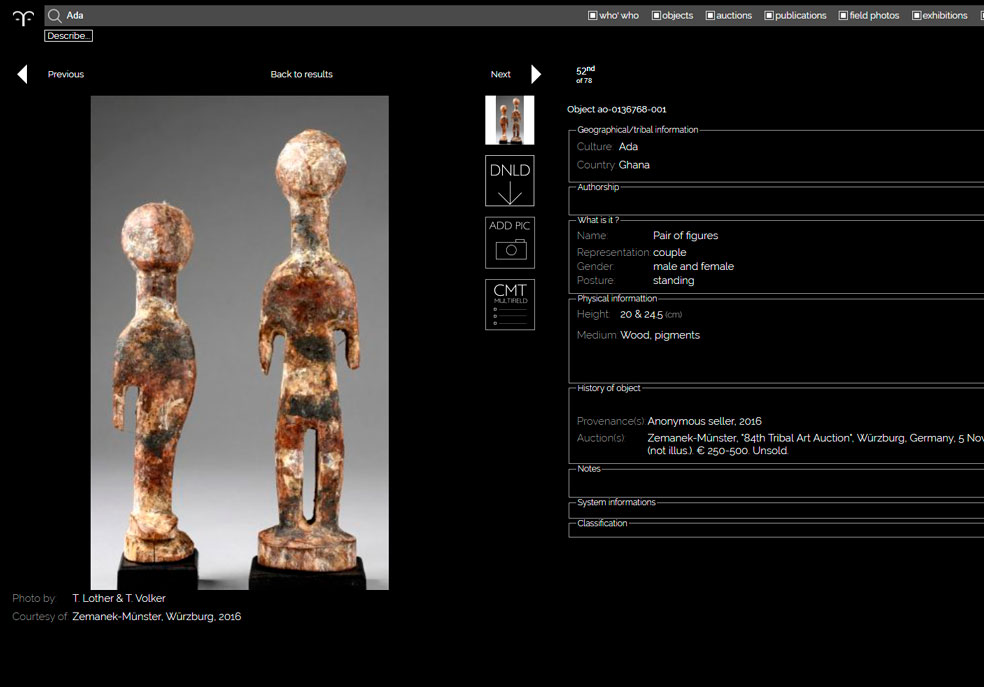 The AFRICAN HERITAGE DOCUMENTATION & RESEARCH CENTRE